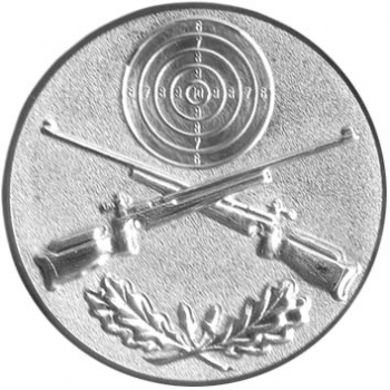 Emblem Schützen 3D Aluminium Hohlprägung 2